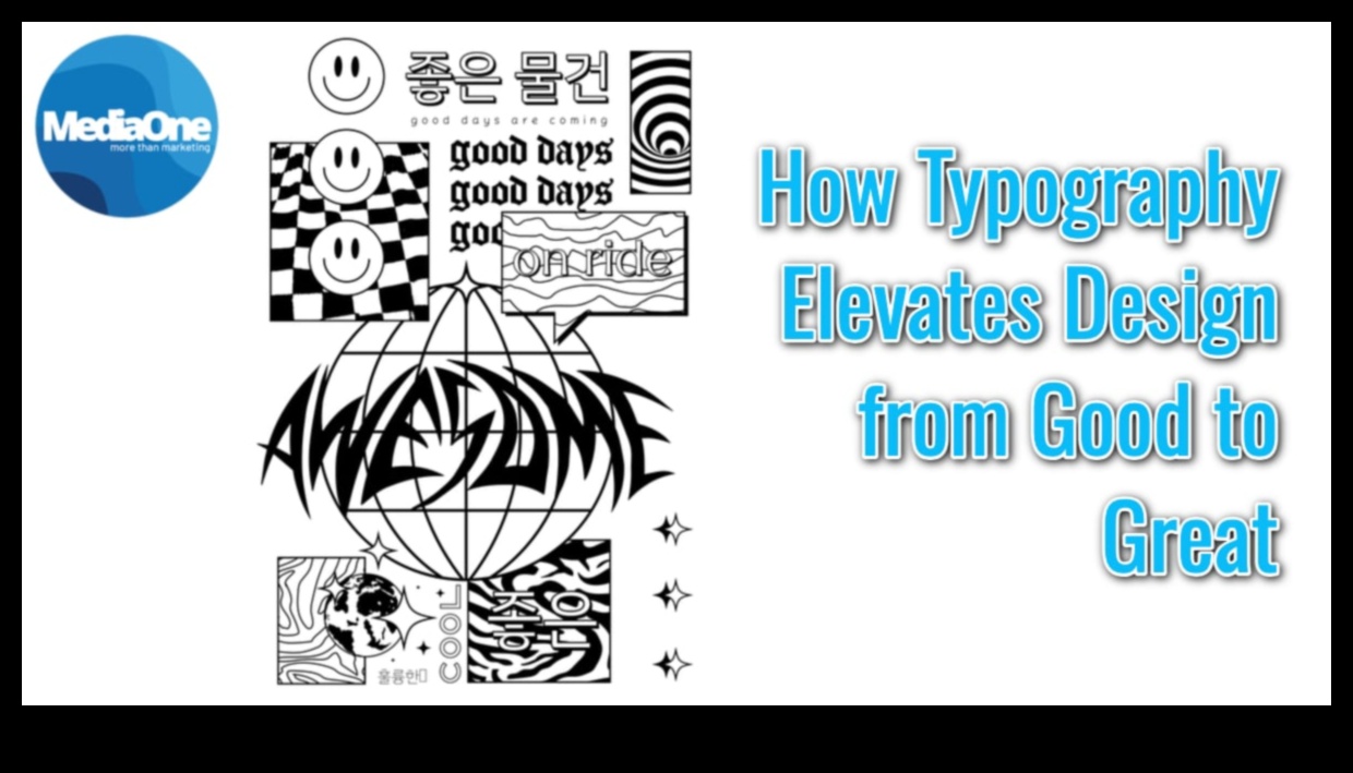 Η τυπογραφία θριαμβεύει πώς το κείμενο και οι αρχές εξυψώνουν το σχέδιο 5 Typography Triumphs: Elevating Design with Text and Principles