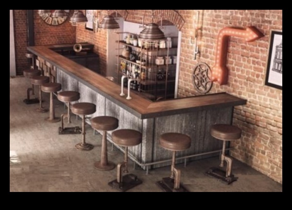 Industrial Home Bar Μια μοντέρνα εμφάνιση σε μια κλασική ανέσεις 4 Πώς να δημιουργήσετε ένα κομψό μπαρ στο σπίτι με βιομηχανικές πινελιές
