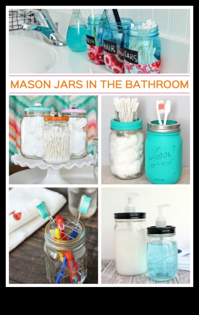 Δημιουργικοί τρόποι για να χρησιμοποιήσετε τα βάζα Mason στη διακόσμηση του σπιτιού