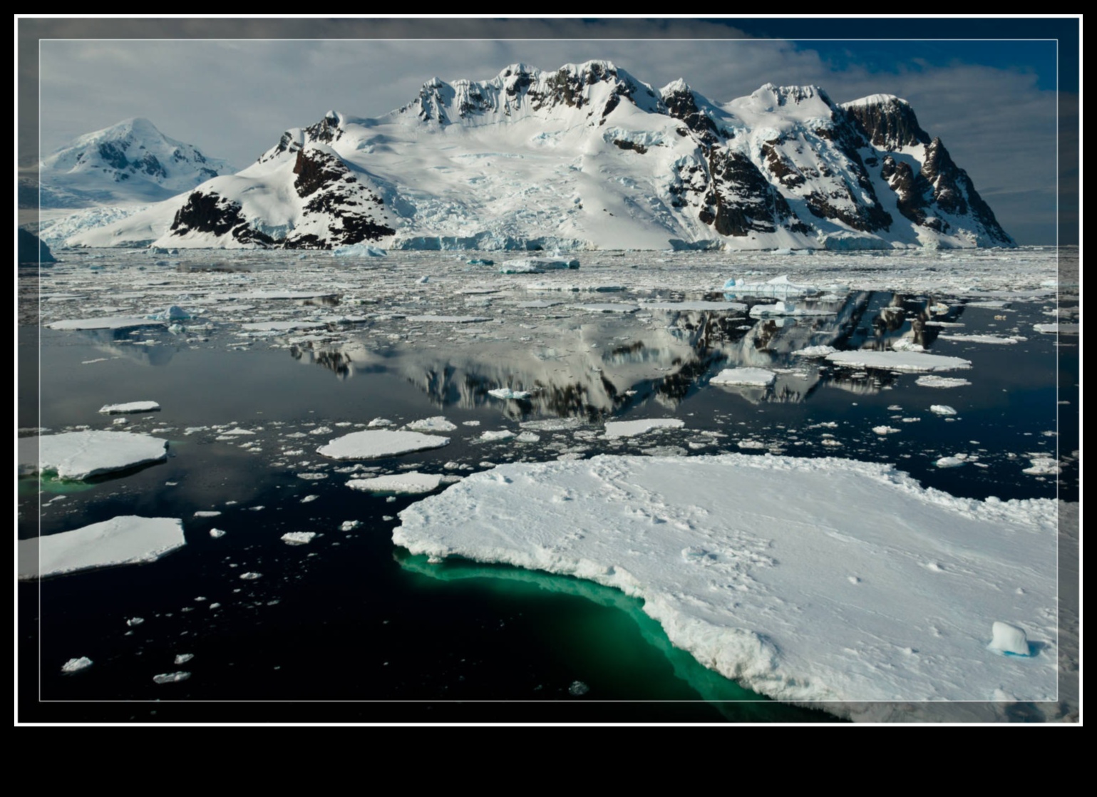 Frozen Beauty: Ice and Snow in Arctic Landscapes