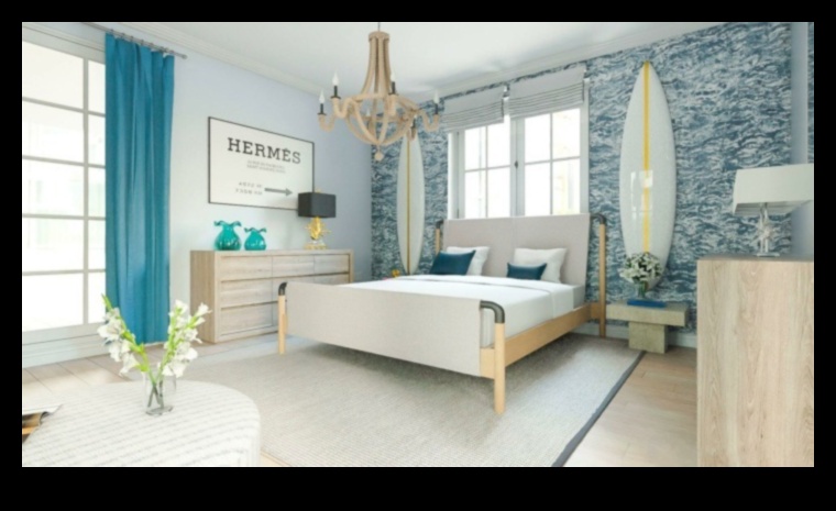 Διακόσμηση παραθαλάσσιου υπνοδωματίου Ένας οδηγός για την τέλεια εμφάνιση 4 Διακόσμηση παραθαλάσσιου υπνοδωματίου με παραθαλάσσια ατμόσφαιρα