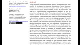 The Design Critique Revolution: Shaping the Positive Visual Landscape of Communication