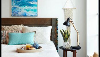 Διακόσμηση παραθαλάσσιου υπνοδωματίου με παραθαλάσσια ατμόσφαιρα