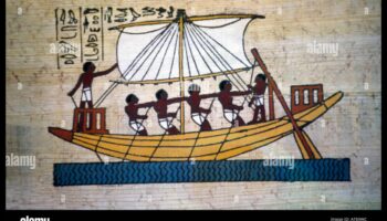 Ναυσιπλοΐα του Νείλου: Απεικονίζοντας βάρκες και νερό στην αιγυπτιακή τέχνη